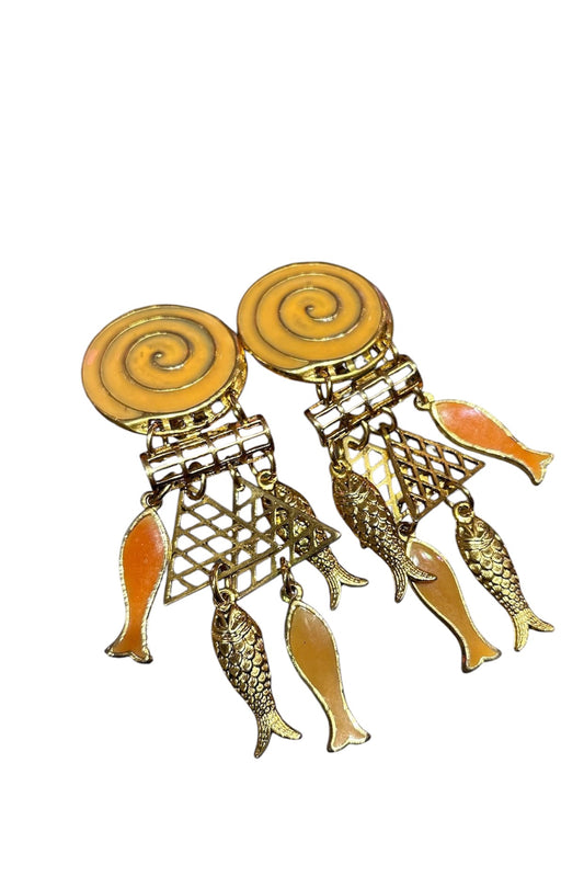 Fish earrings