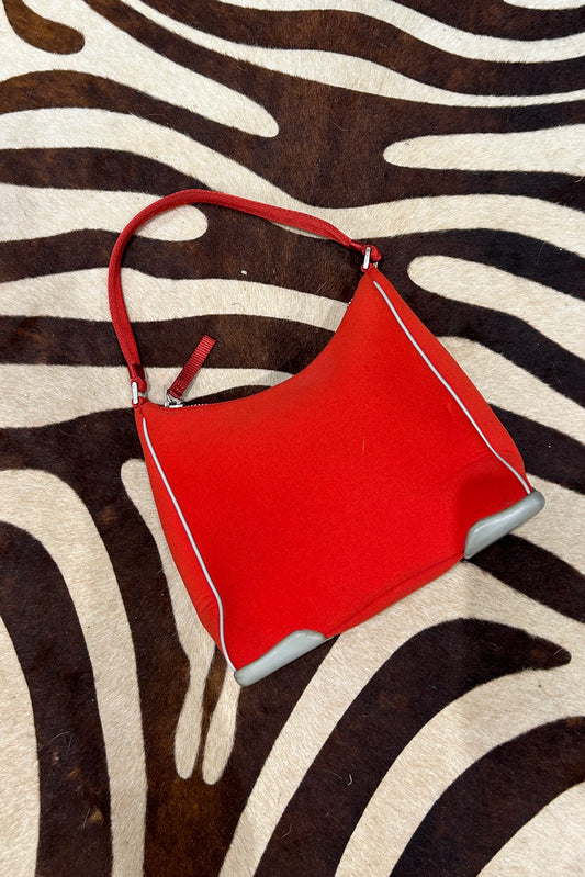 Red prada bag